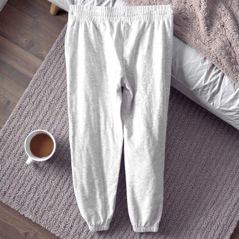 Hello Kitty Sweatpants Heather Grey | Coquette Kawaii Y2K NWOT - Picture 4 of 10